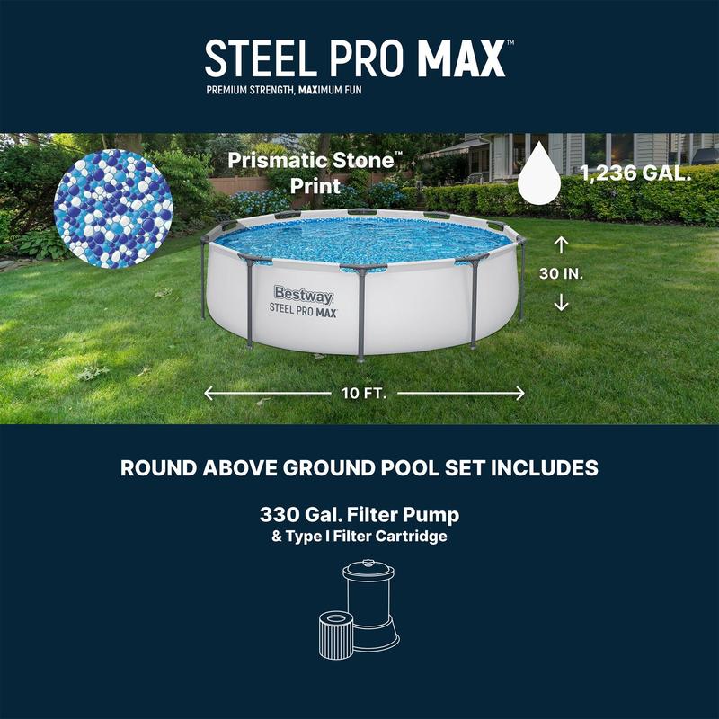 Above Ground Swimming Pool Set