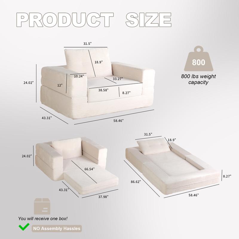 Convertible Sofa Bed